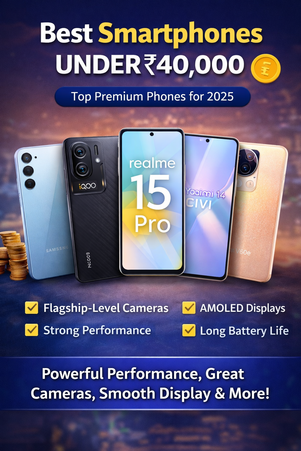 Best Smartphone Under 40000