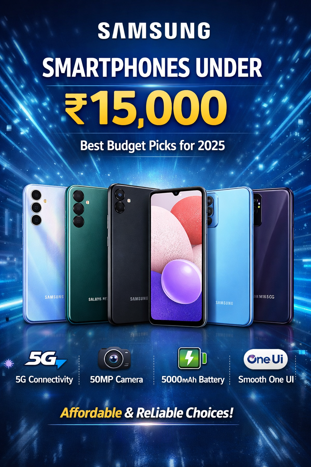 Samsung Smartphone Under 15000