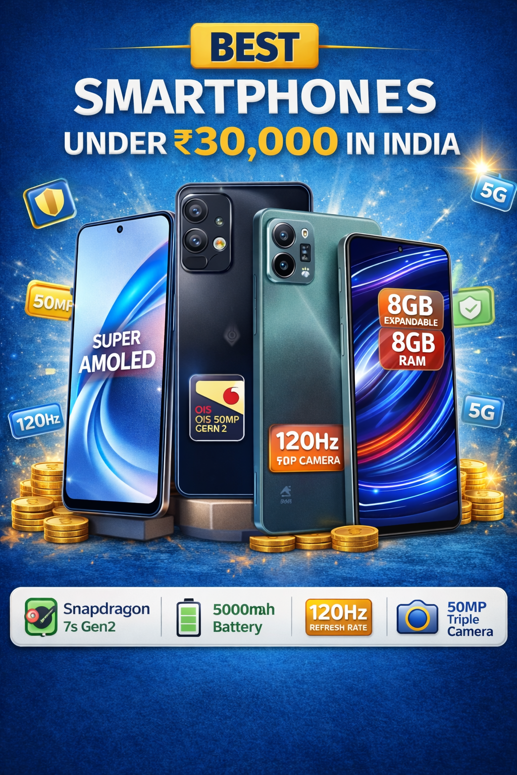 best smartphone under 30000 in india