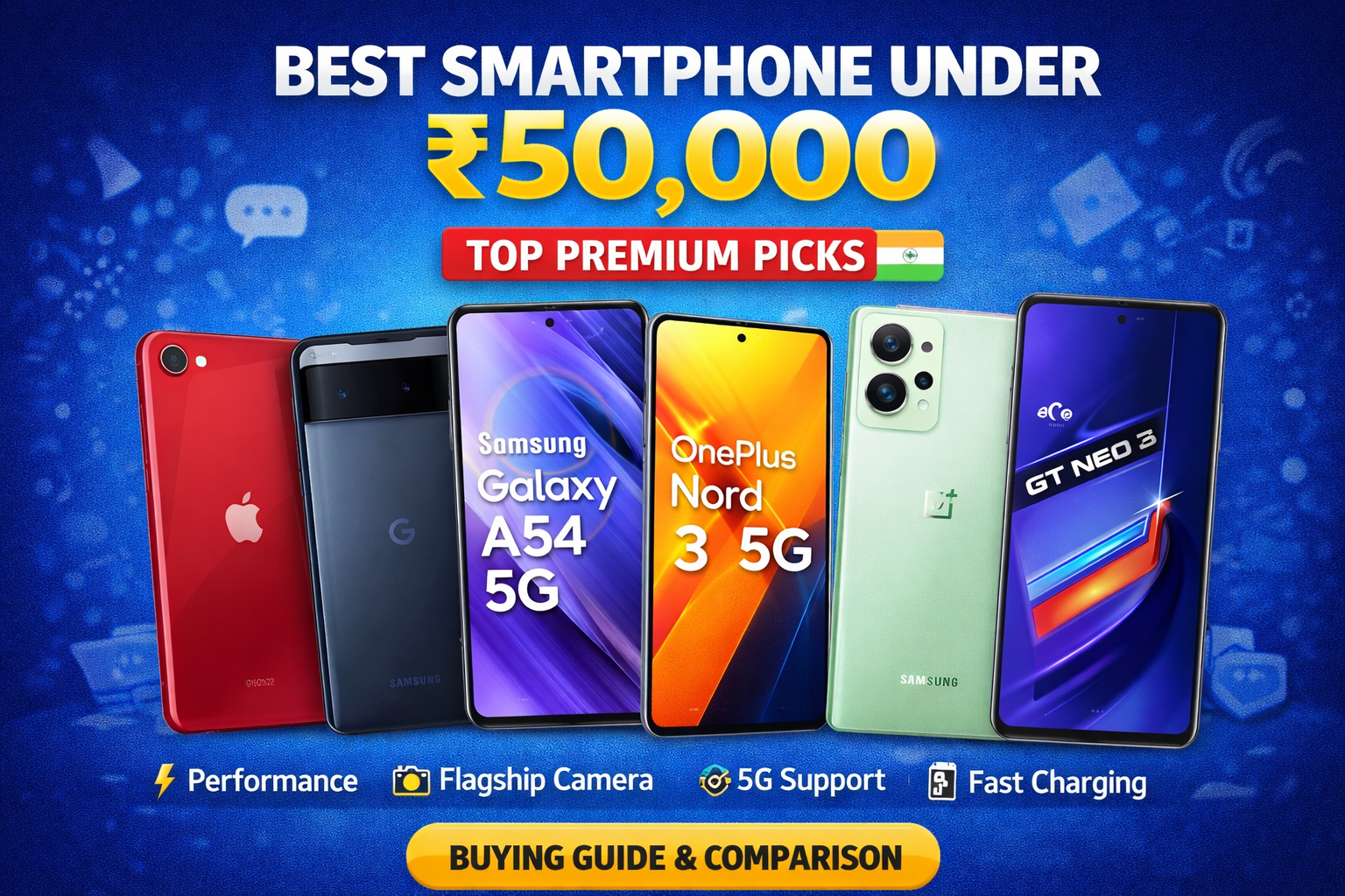 Best Smartphone Under ₹50,000 in India (2025) — Ultimate Buying Guide