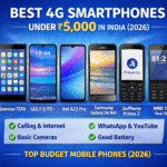 Best 4G Smartphone Under 5000