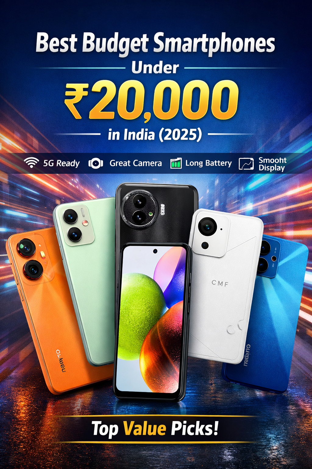 Best Budget Smartphone Under 20000