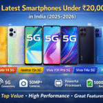 Latest Smartphones Under 20000