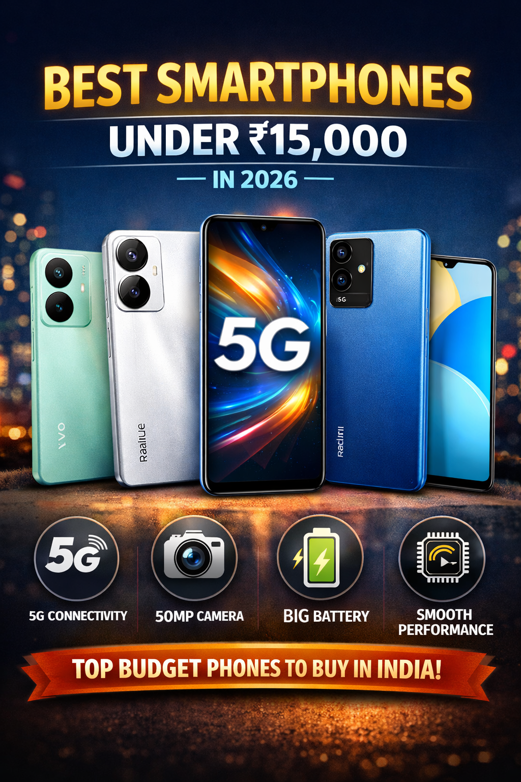 latest smartphones under 15000