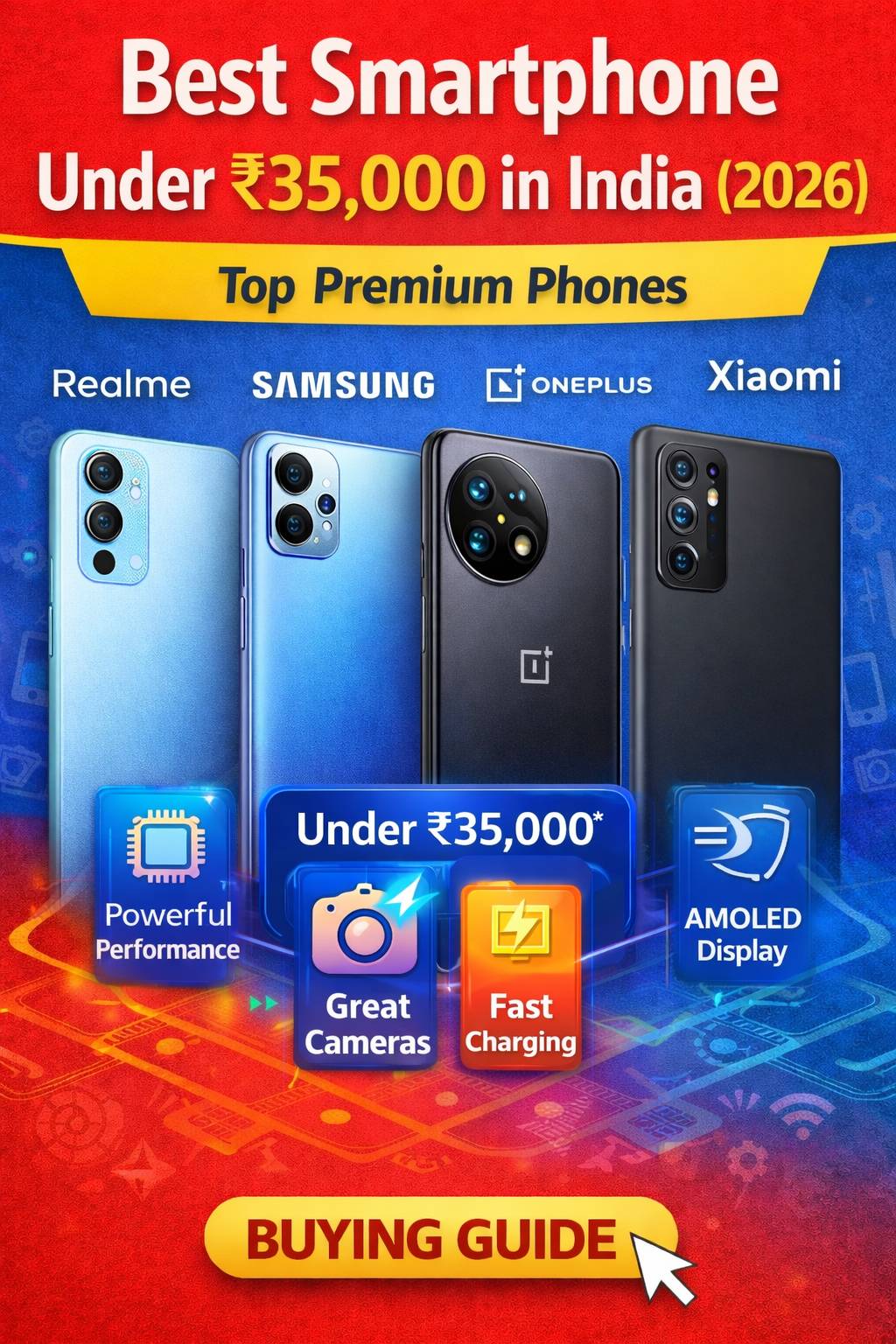 Best Smartphones Under ₹35,000 in India (2026): Ultimate Buying Guide