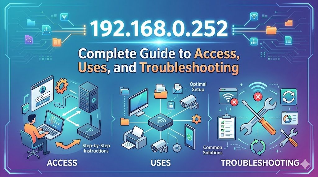 192.168.0..252 – IP Address Settings, Login, and Security Tips