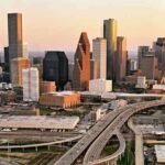 Houston aerial photography