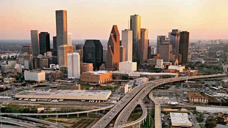 Houston aerial photography