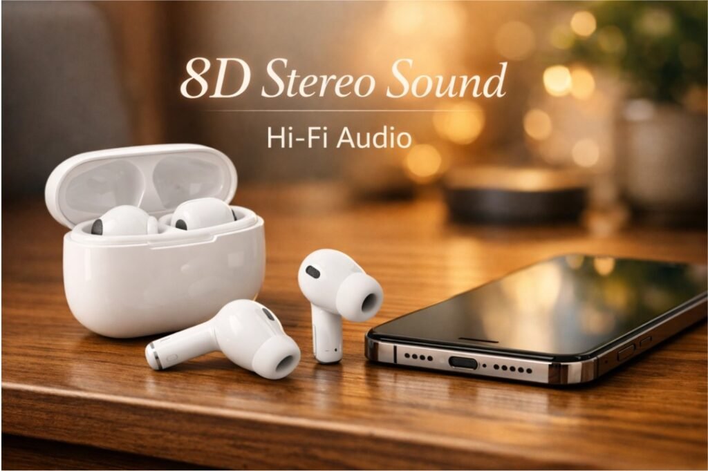 thesparkshop.in/wireless-earbuds-bluetooth-5-0-8d-stereo-sound-hi-fi