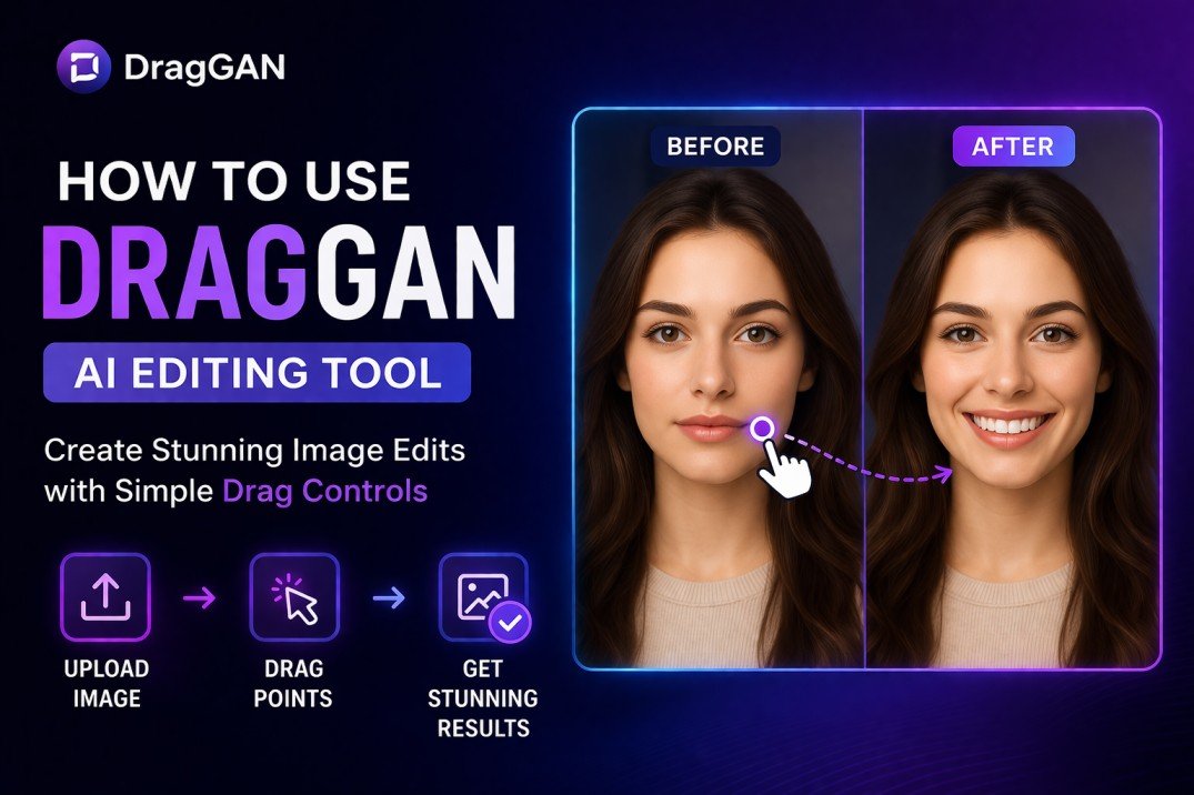 How to Use the DragGAN AI Editing Tool for Stunning Image Edits